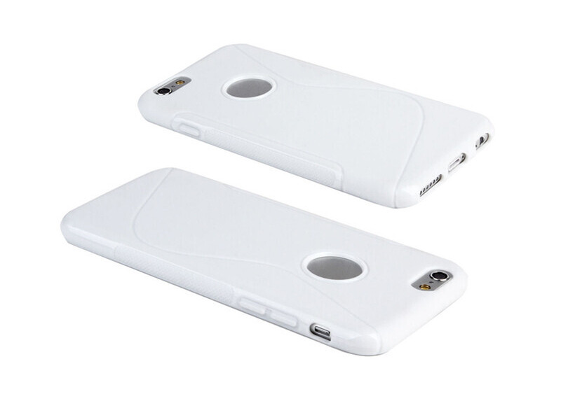 AA iPhone 6/6s S-Line (Wit) Gel Case AA iPhone 6/6s S-Line (Wit) Gel Case