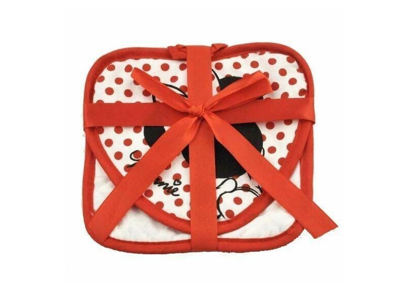 Keukencadeau Minnie Mouse - 2 pannenlappen Keukencadeau Minnie Mouse - 2 pannenlappen