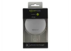 Boompods Power Banks 2300mAh Powerpod, Android Version White