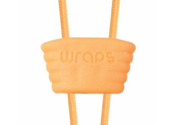 Wraps Classic Cloth Wrap in ear oordopje met microfoon en armband - Oranje