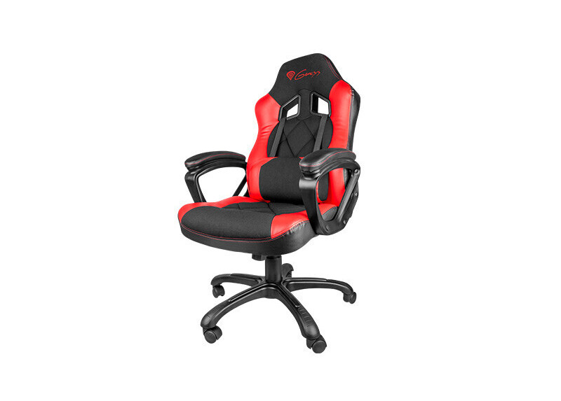 Genesis Nitro330 - Gaming Stoel - Zwart-Rood Genesis Nitro330 - Gaming Stoel - Zwart-Rood