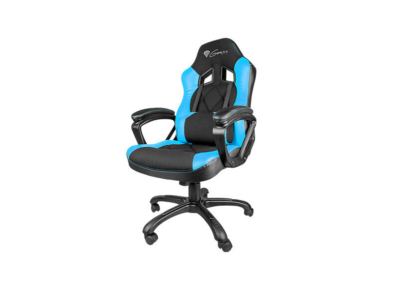 Genesis Nitro330 - Gaming Stoel - Zwart-Blauw Genesis Nitro330 - Gaming Stoel - Zwart-Blauw