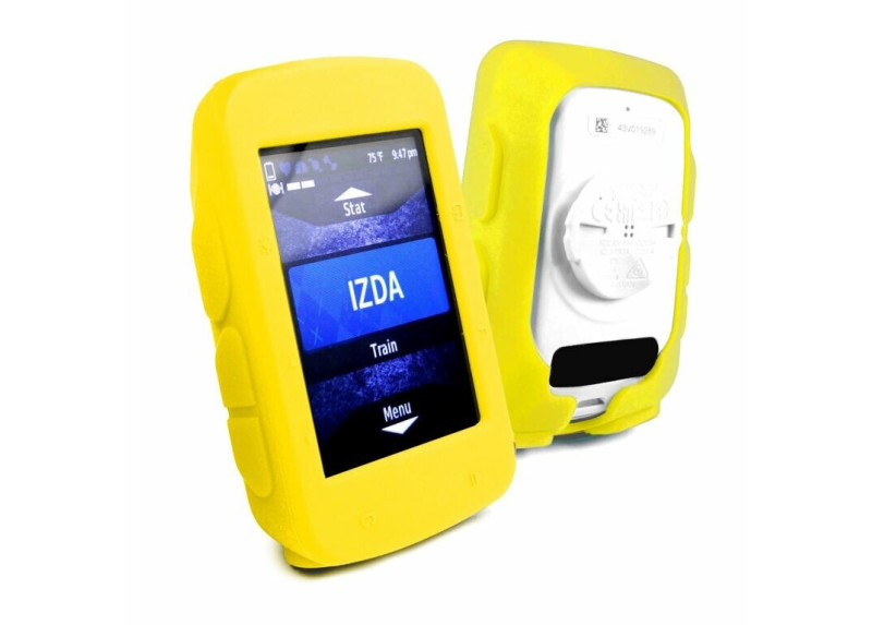 Tuff-Luv Silicone Hoesje Voor Garmin Edge 520 - Geel Tuff-Luv Silicone Hoesje Voor Garmin Edge 520 - Geel