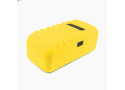Tuff-Luv Silicone Gel bescherm hoes voor Garmin Varia Light- Geel
