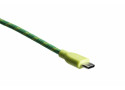 Boompods USB C naar USB C Retro Kabel 1 Meter Groen