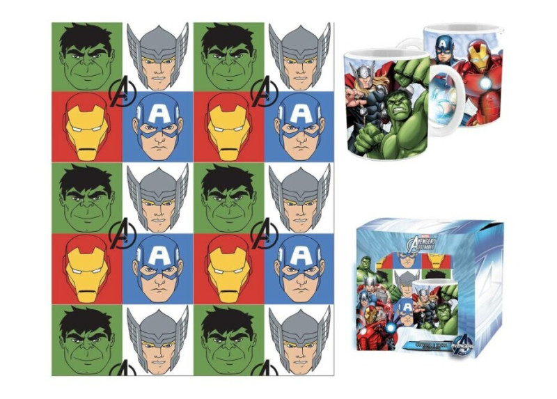 Avengers Keuken Cadeauset (Deken en Mok) Avengers Keuken Cadeauset (Deken en Mok)