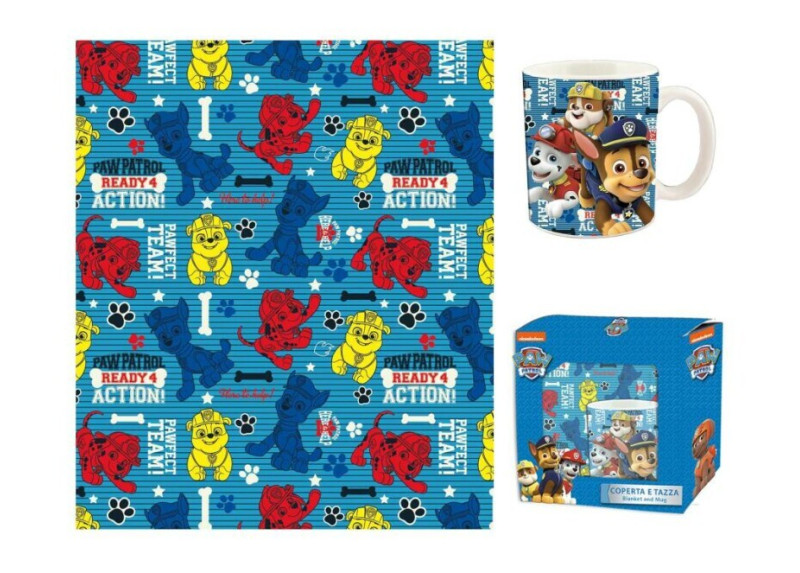 Paw Patrol Keuken Cadeauset (Deken en Mok) Paw Patrol Keuken Cadeauset (Deken en Mok)