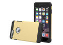 Tuff Luv Twin Armour TPU case voor iphone 7 Plus iPhone 8 - Goud