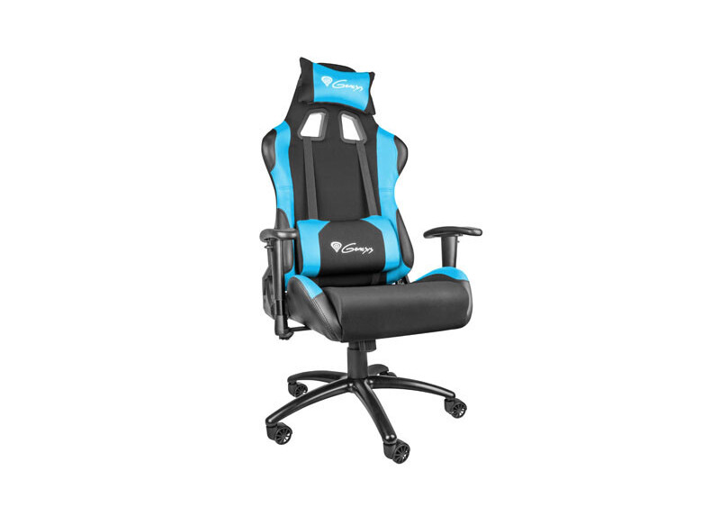 Genesis Nitro550 - Gaming Stoel - Zwart en Blauw Genesis Nitro550 - Gaming Stoel - Zwart en Blauw