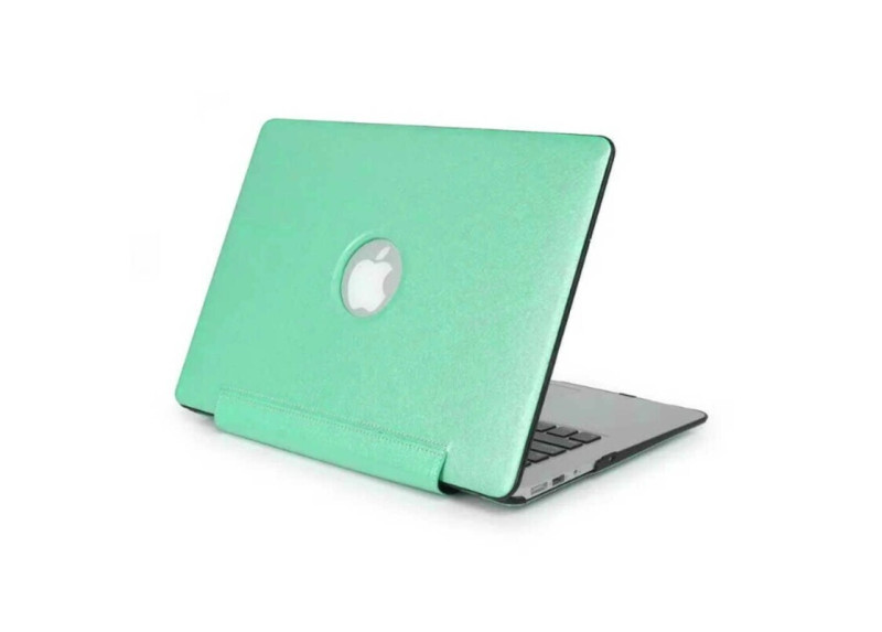 Tuff-Luv Slim Skin Shell Case - Voor de Apple Macbook Pro Retina 15.4 Inch - Glacier Aqua Tuff-Luv Slim Skin Shell Case - Voor de Apple Macbook Pro Retina 15.4 Inch - Glacier Aqua