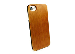 Tuff-Luv - Kersenhout hoes voor Iphone 6s Plus en 7s Plus - Bruin