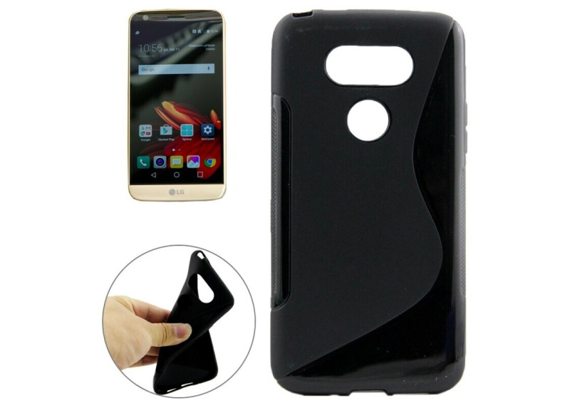 E-Volve - Siliconen TPU Gel hoes voor LG G5 - Zwart E-Volve - Siliconen TPU Gel hoes voor LG G5 - Zwart