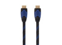HDMI-kabel 4K Ultra HD - PS4/PS3 - 3 meter - blauw/zwart