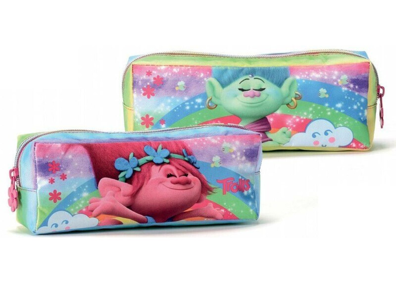 Trolls regenboog - Etui - 21 cm Trolls regenboog - Etui - 21 cm