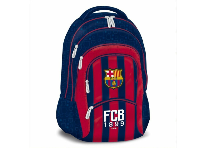 FC Barcelona - Rugzak - 5 vakken Rood/Blauw FC Barcelona - Rugzak - 5 vakken Rood/Blauw
