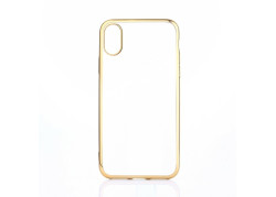 Tuff-luv - Beschermende TPU siliconen case voor de Apple iPhone X - goud