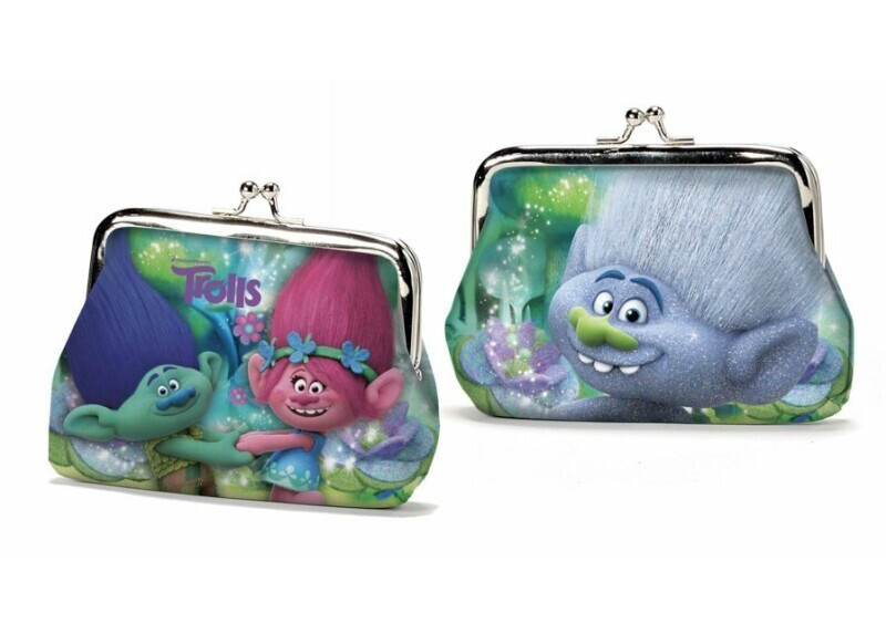 Trolls - Knipportemonnee - Blauw - 11.5 cm Trolls - Knipportemonnee - Blauw - 11.5 cm