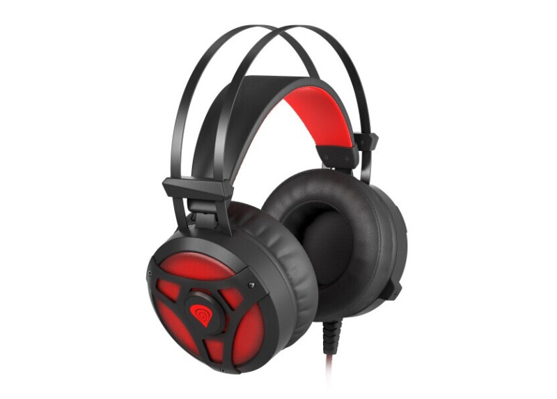 Genesis - Neon 360 Gaming Headset Stereo - Rood Genesis - Neon 360 Gaming Headset Stereo - Rood