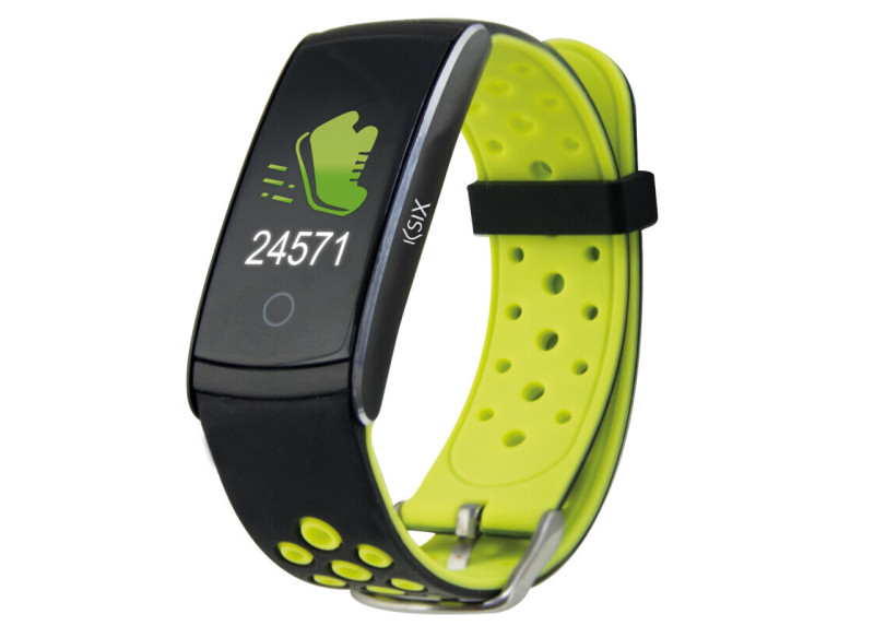 Fitness Sporthorloge - Band voor Onderwater - Hartslagmeter - Zwart met Groen Fitness Sporthorloge - Band voor Onderwater - Hartslagmeter - Zwart met Groen