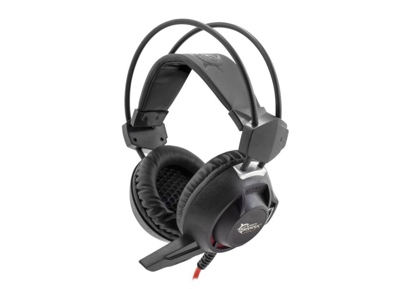 White Shark Leopard Black Gaming Headset White Shark Leopard Black Gaming Headset