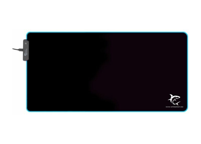 White Shark Luminous XL - LED Gaming muismat - 800 x 350 mm White Shark Luminous XL - LED Gaming muismat - 800 x 350 mm