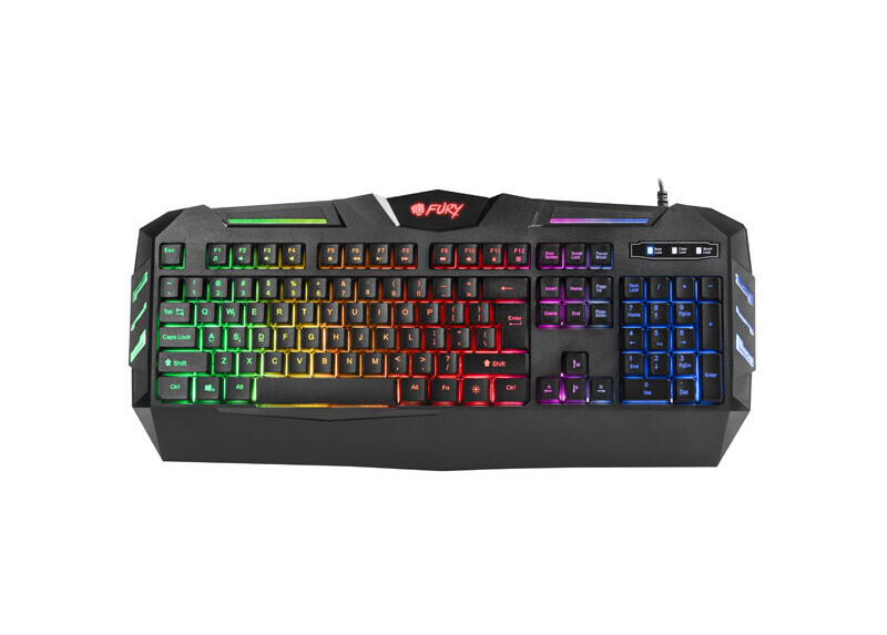 Fury Spitfire - Gaming Toetsenbord - US Layout - Met verlichting Fury Spitfire - Gaming Toetsenbord - US Layout - Met verlichting