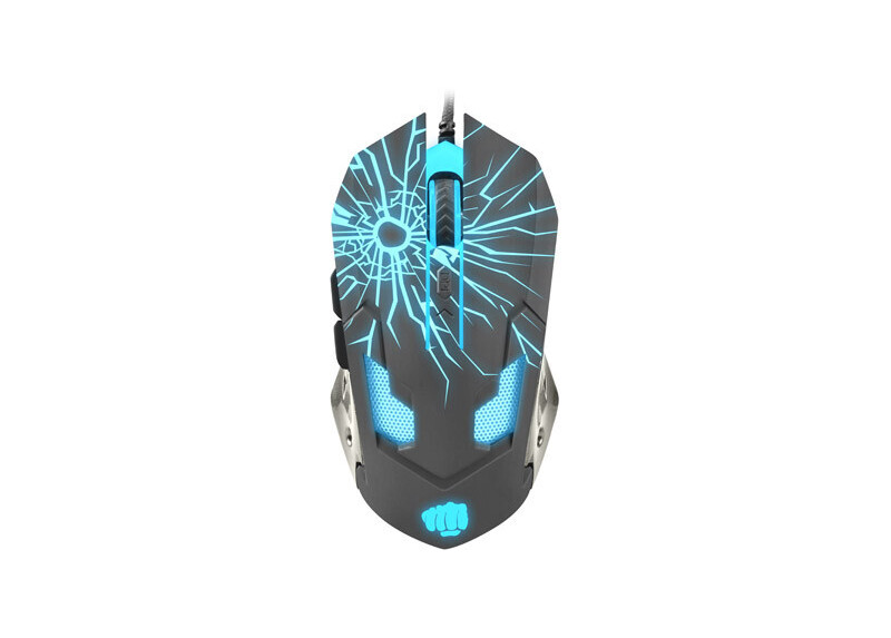 Fury Gladiator - Gaming Muis - Optisch - 3200 DPI - Met LED verlichting Fury Gladiator - Gaming Muis - Optisch - 3200 DPI - Met LED verlichting