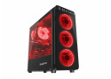 Computer Behuizing - Genesis IRID 300 USB 3.0 - MIDI tower - Rood