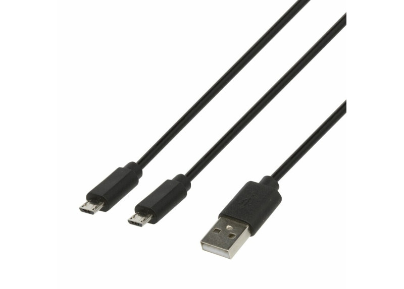 Konix - Dubbele oplaadkabel - Xbox One - 3,5 Meter Konix - Dubbele oplaadkabel - Xbox One - 3,5 Meter