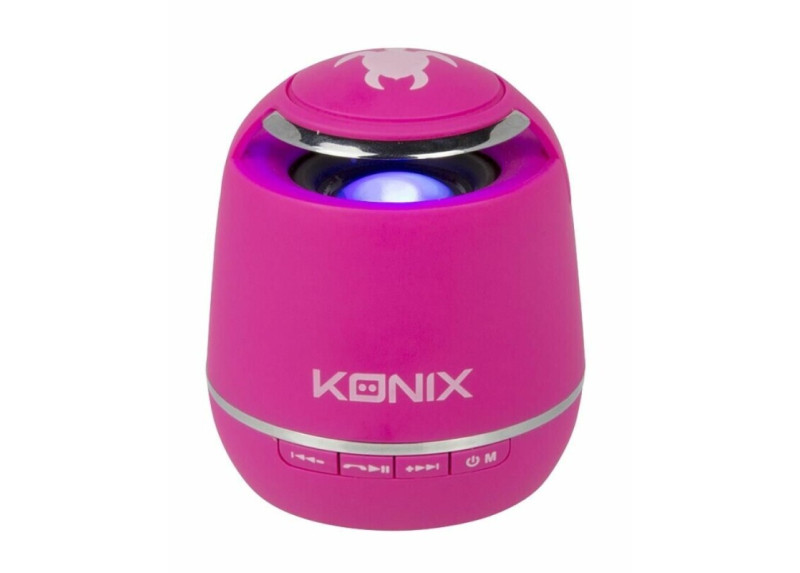 Konix - Fiji Bluetooth Speaker - Roze Konix - Fiji Bluetooth Speaker - Roze