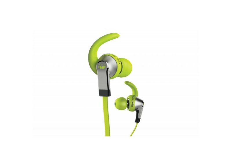 Monster iSport Victory In-Ear Koptelefoon, 3 knoppen ControlTalk Groen Monster iSport Victory In-Ear Koptelefoon, 3 knoppen ControlTalk Groen