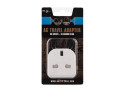 Natec Extreme Media - AC Reis Adapter - UK/EU - Wit