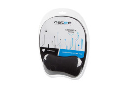 Natec Chipmunk - Ergonomische muismat - Zwart