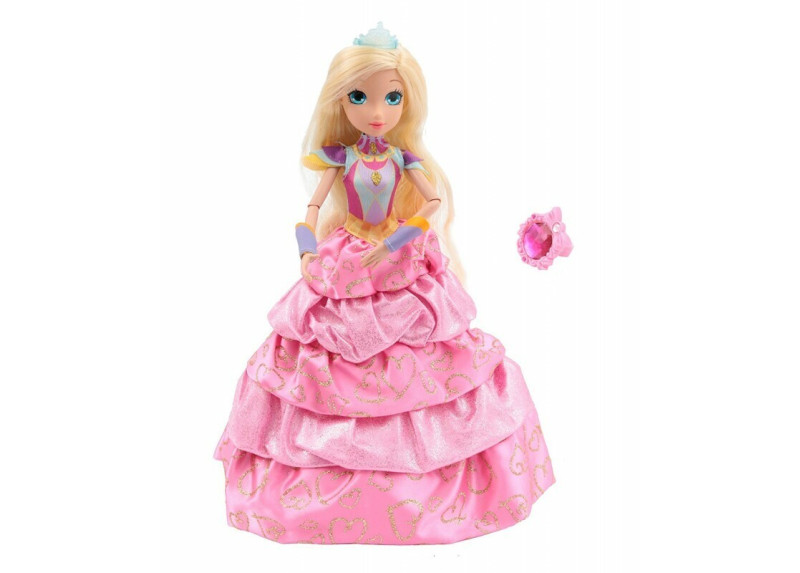 Regal Academy - Pop - Diamond Princess Rose - met Lipgloss Ring Regal Academy - Pop - Diamond Princess Rose - met Lipgloss Ring