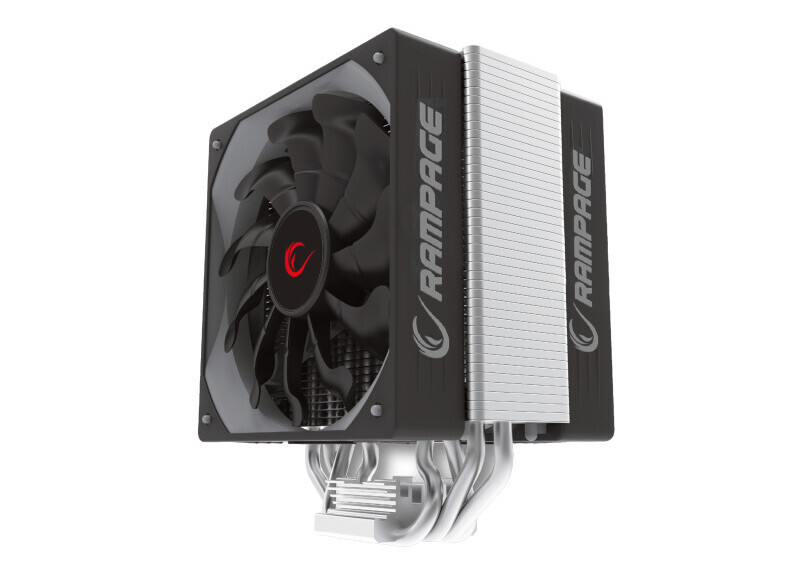 Rampage Wind Chill 420 CPU Koeler- Stille ventilator Rampage Wind Chill 420 CPU Koeler- Stille ventilator