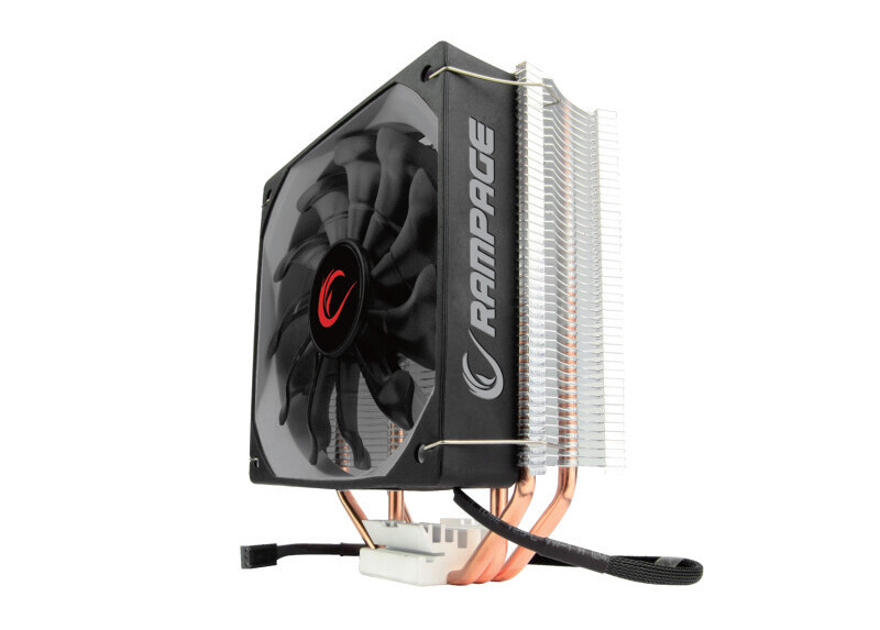 Rampage Wind Chill 320 CPU Koeler- Stille ventilator Rampage Wind Chill 320 CPU Koeler- Stille ventilator