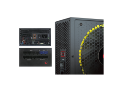 Rampage RGB-550 Power Supply - Modulair - 80 Plus Gold Certificaat - RGB LED