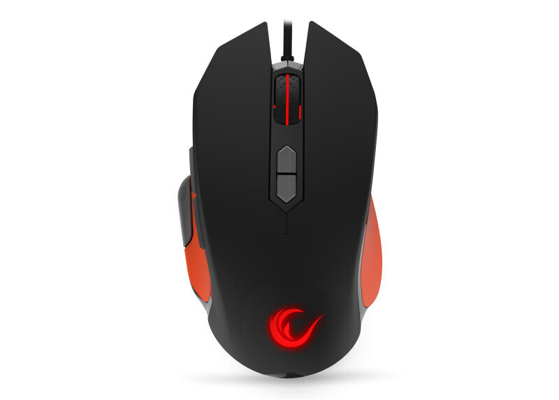 Rampage Gaming Muis Strike SMX-R14 - RGB - Macro Software- 4000 DPI - USB Rampage Gaming Muis Strike SMX-R14 - RGB - Macro Software- 4000 DPI - USB