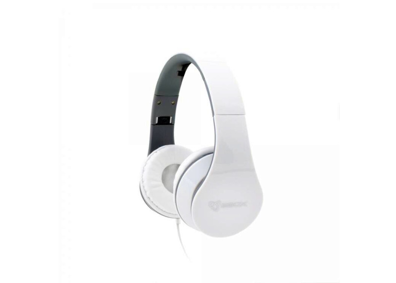 Sbox Koptelefoon HS-501W Coconut, White