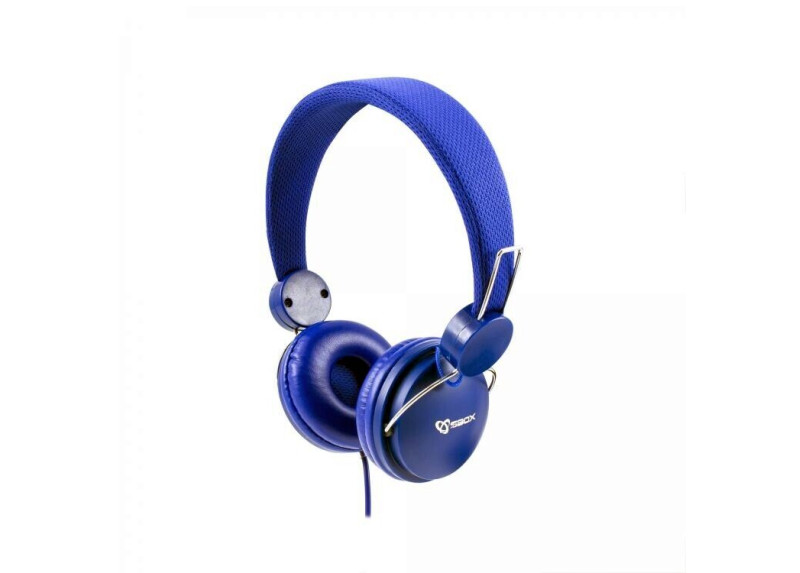 Sbox Koptelefoon HS-736BL Blueberry, Blue Sbox Koptelefoon HS-736BL Blueberry, Blue