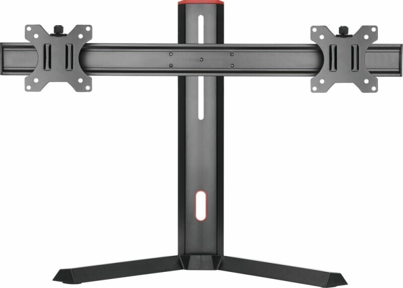 White Shark RHAMSES 2 Gaming monitor stand met 2 monitorbeugels White Shark RHAMSES 2 Gaming monitor stand met 2 monitorbeugels
