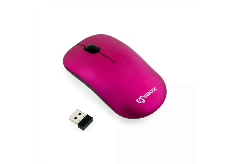 Sbox Draadlozemuis WM-384 Pink Sbox Draadlozemuis WM-384 Pink