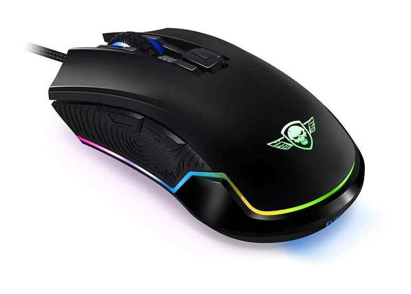 Spirit of Gamer Elite M20 new design 4000 dpi RGB gaming muis - zwart Spirit of Gamer Elite M20 new design 4000 dpi RGB gaming muis - zwart