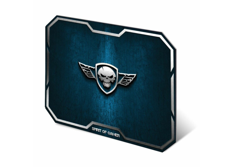 Spirit of Gamer - Muismat Skull - Medium - Blauw Spirit of Gamer - Muismat Skull - Medium - Blauw