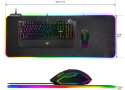 RGB gaming muismat - extra groot - 80 x 30 x 0,3 cm