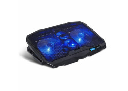 Spirit of Gamer - Laptop Cooling pad - Koeler Blade 600 - tot 17 inch - Blauw