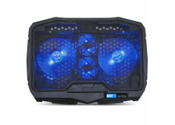 Spirit of Gamer - Laptop Cooling pad - Koeler Blade 600 - tot 17 inch - Blauw