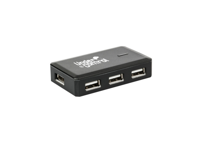 Under Control Playstation 4 USB hub met 4 ingangen stopcontact aansluiting 4A Under Control Playstation 4 USB hub met 4 ingangen stopcontact aansluiting 4A