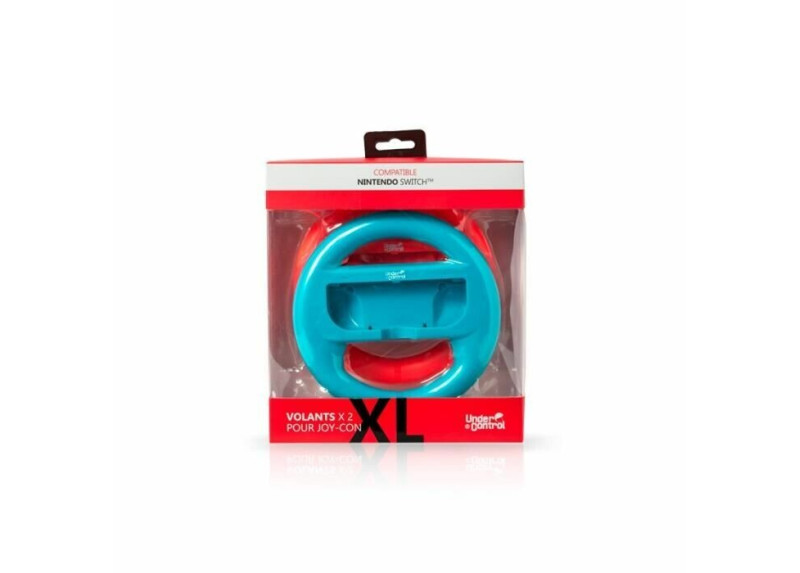 Under Control XL Racesturen Nintendo Switch 2 stuks - Blauw en Rood Under Control XL Racesturen Nintendo Switch 2 stuks - Blauw en Rood