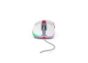 Xtrfy M4 Ultra Light - Optische Esport Gaming muis met RGB - Retro grijs